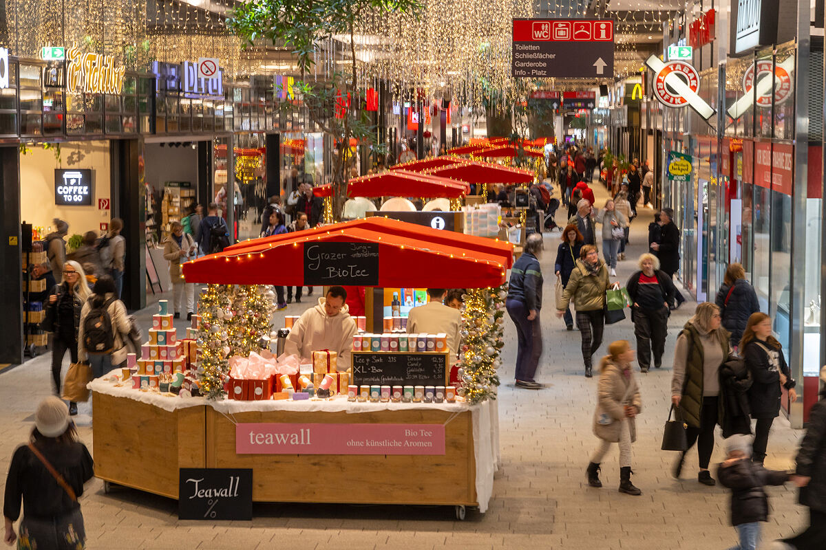 MURPARK Graz Weihnachtsmarkt
